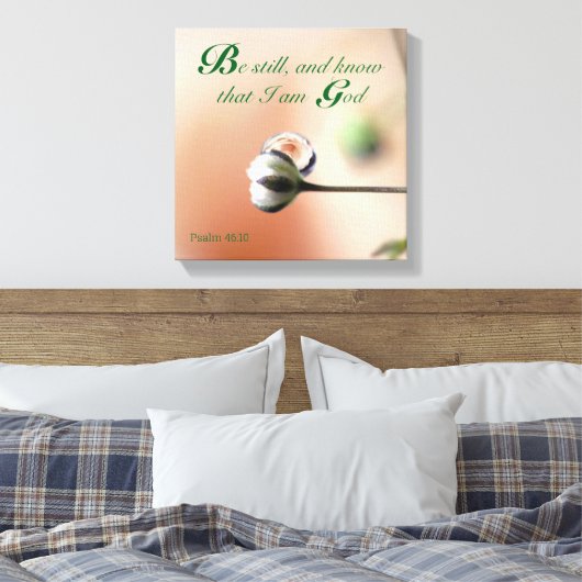 Balans met Schrift Canvas Muurkunst (Insitu (Slaapkamer))