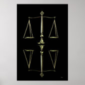 Balans na reflectie poster (Voorkant)