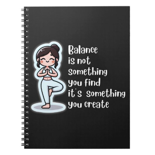 Balans Notitieboek (Voorkant)