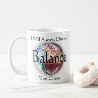 Balans over de Chaos-Mok Yin Yang Koffiemok