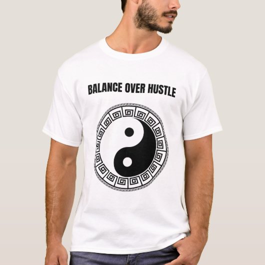 Balans over het Shirt van de drukte | Mindful Life (Voorkant)