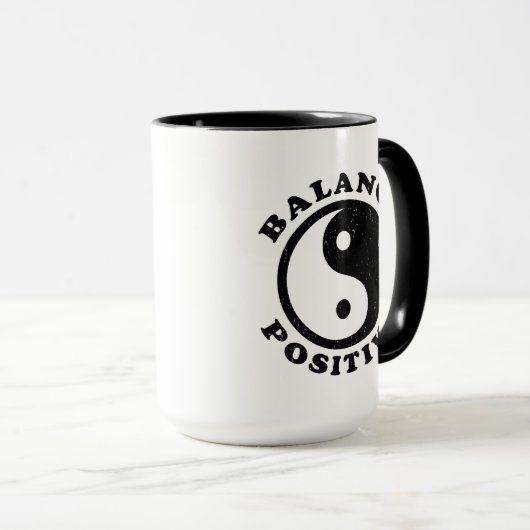 Balans positieve indfulness Yin Yang Mok (Voorkant rechts)