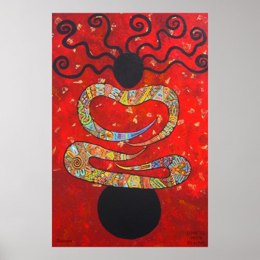 Balans Poster (Voorkant)