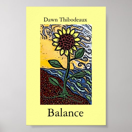 Balans Poster (Voorkant)