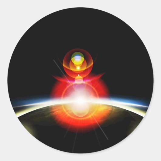 Balans Ronde Sticker (Voorkant)