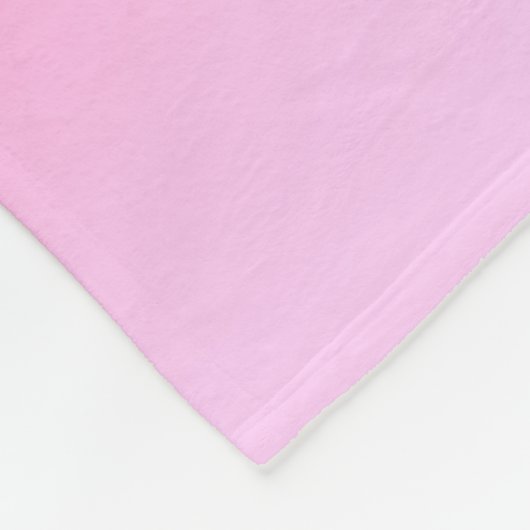Balans roze blindgymnast fleece deken (Hoek)