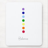 Balans - Simple Chakra Line Mousepad Muismat (Voorkant)