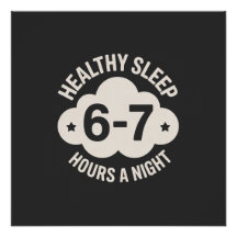 Balans Slaap Nacht Zes-Zeven Uur Focus T-Shirt