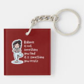 Balans Sleutelhanger (Achterkant)