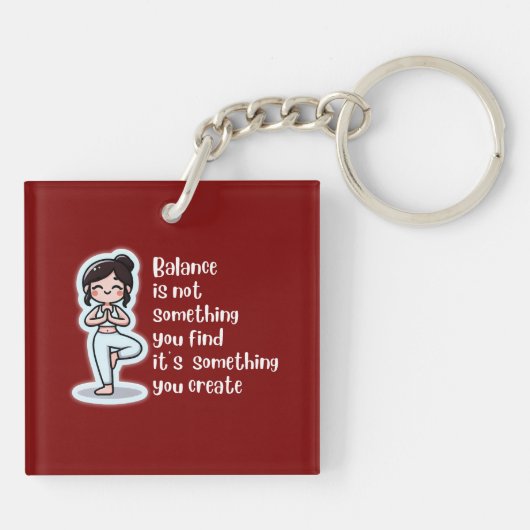 Balans Sleutelhanger (Achterkant)
