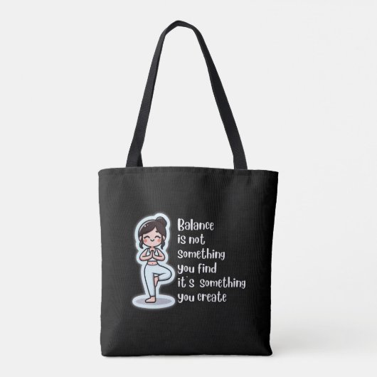 Balans Tote Bag (Achterkant)