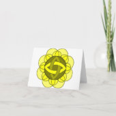 " Balans van de Solar Plexus Chakra"-kaart Kaart (Voorkant)