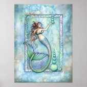 Balans van het Mermaid Poster van Molly Harrison (Voorkant)