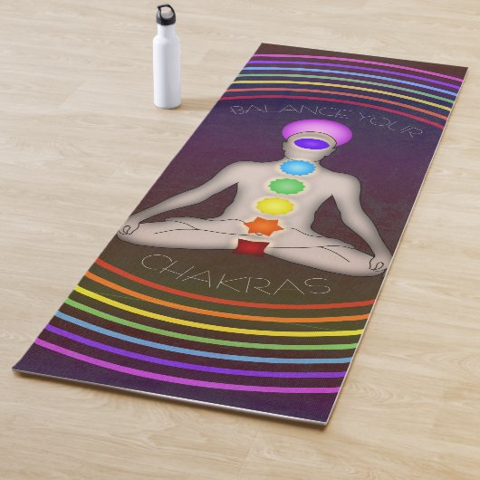 Balans van je Chakras Yogamat (In situ)