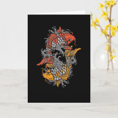 Balans van Koi Kaart (Gele Bloem)