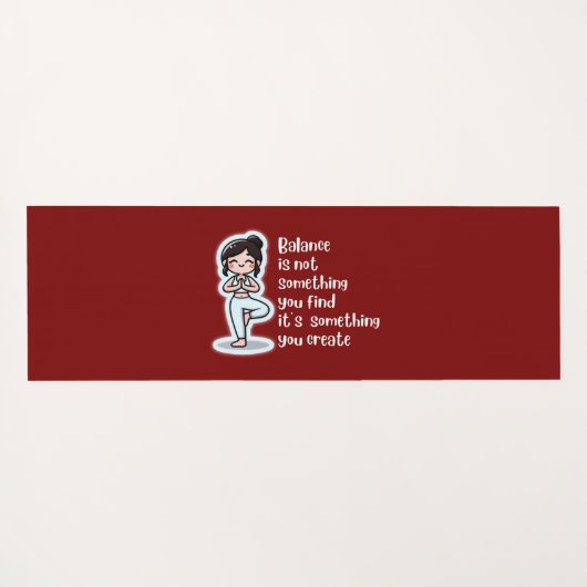 Balans Yogamat (Achterkant (horizontaal))