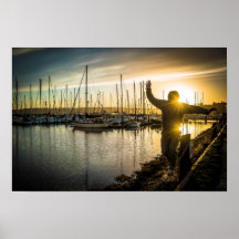 Balansact Met Twee Zonnevlammen Fotografie
