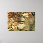 Balansende Rocks Abstract Impressionisme Canvas Afdruk (Voorkant)