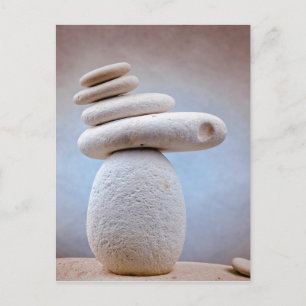 Balansende Stones Square + uw ideeën Briefkaart
