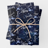 Balanspoelpapier met wielovervulling Reeks 3 velle Inpakpapier Vel (In situ)