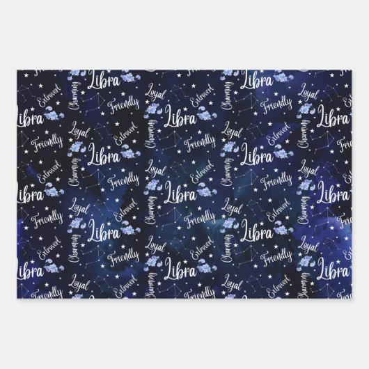 Balanspoelpapier met wielovervulling Reeks 3 velle Inpakpapier Vel (Voorkant)