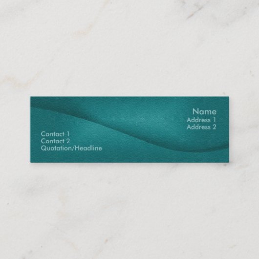 Balansprofiel Mini Visitekaartje (Voorkant)