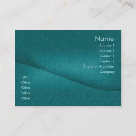 Balansprofiel Visitekaartje (Voorkant)