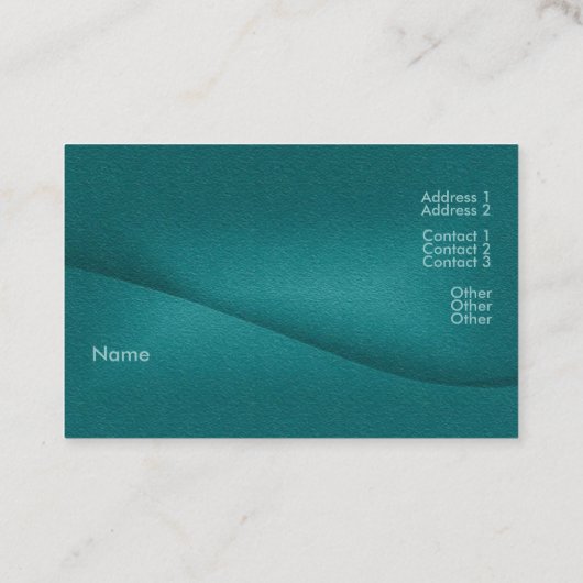 Balansprofiel Visitekaartje (Achterkant)