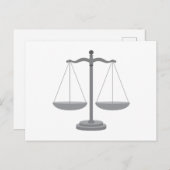 Balansschaal Briefkaart (Voorkant / Achterkant)