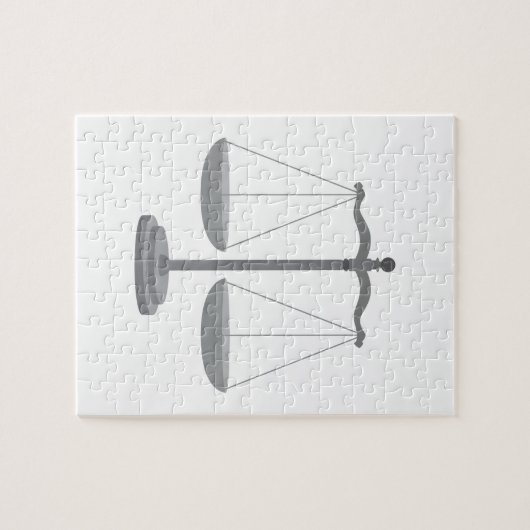 Balansschaal Legpuzzel (Horizontaal)