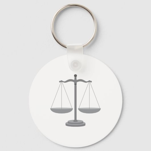 Balansschaal Sleutelhanger (Voorkant)