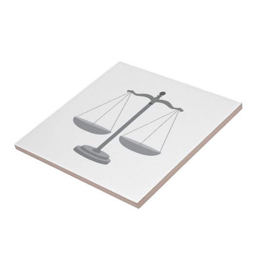 Balansschaal Tegeltje (Zijkant)