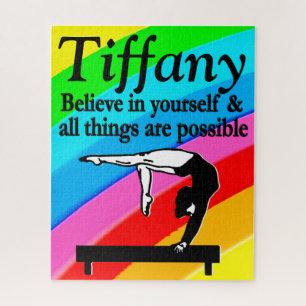 BALANSSTRAAL GYMNASTIEK GEPERSONALISEERDE PUZZEL LEGPUZZEL