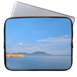 Balaton blauw laptop sleeve