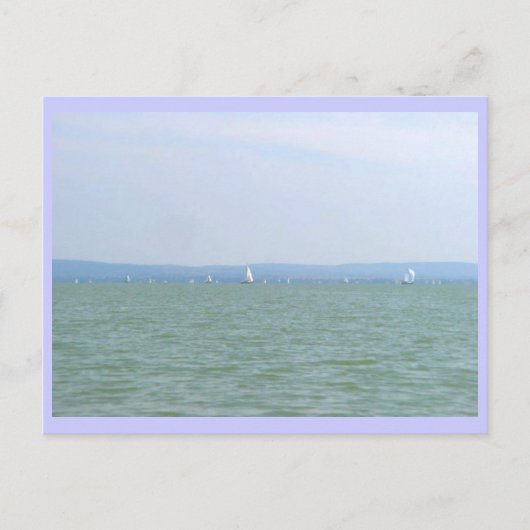 Balaton Regatta Briefkaart (Voorkant)