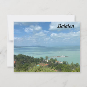 Balatonmeer Briefkaart