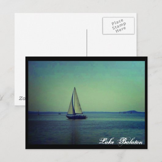 Balatonmeer Briefkaart (Voorkant / Achterkant)