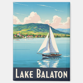  Balatonmeer Hongarije Reizen Magneet