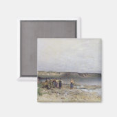 Balatonmeer met de Shore of Akarattya, 1885 Magneet (Voorkant / Achterkant)