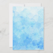 Balballonjongen Eerste verjaardag Uitnodiging Boho (Achterkant)