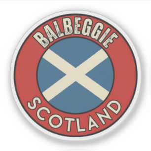 Balbeggie, Schotland Sticker
