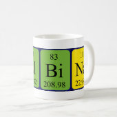 Balbina periodieke lijstnaam mok (Voorkant rechts)