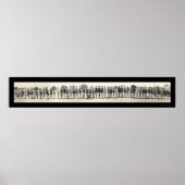 Balboa Beach CA Parade Photo 1925 Poster (Voorkant)