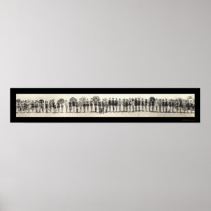 Balboa Beach CA Parade Photo 1925 Poster