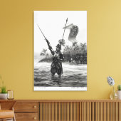 Balboa claimt Dominion Canvas Afdruk (Insitu (Woonkamer))