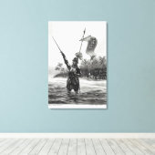 Balboa claimt Dominion Canvas Afdruk (Insitu (Houten vloer))