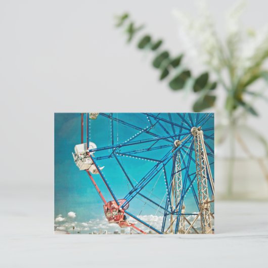 Balboa Ferris Wheel Briefkaart (Staand voorkant)