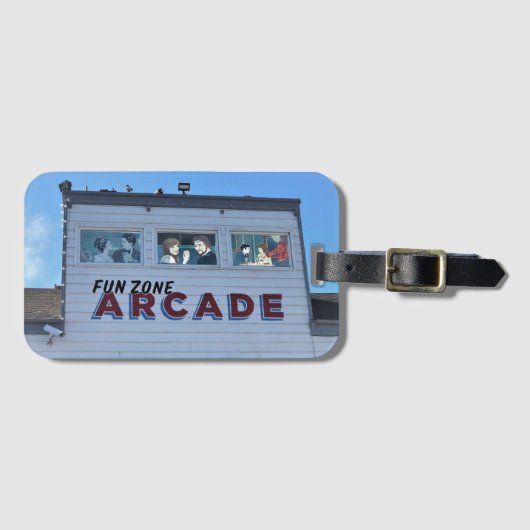 Balboa Fun Zone, Newport Beach, Californië Bagagelabel (Voorkant (horizontaal))