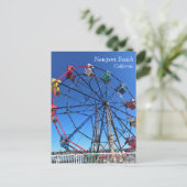 Balboa Fun Zone, Newport Beach, Californië Briefkaart (Staand voorkant)