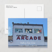 Balboa Fun Zone, Newport Beach, Californië Briefkaart (Voorkant / Achterkant)